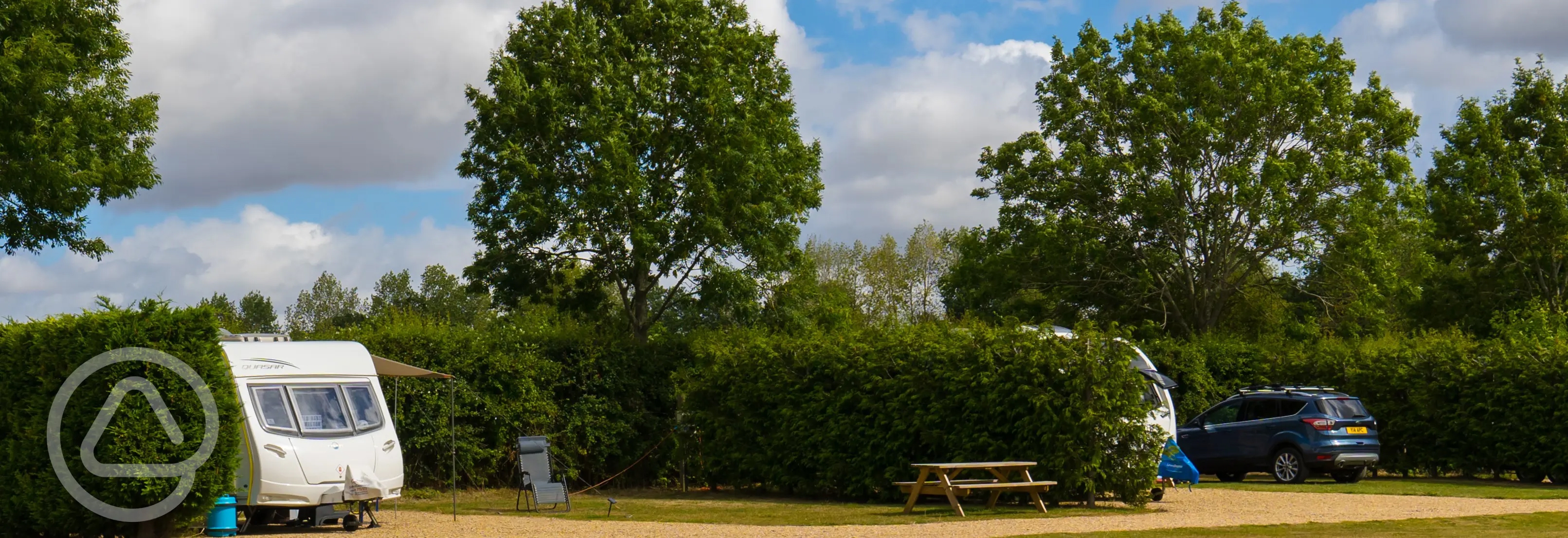 The Grange Camping and Caravan Park in Melton Mowbray, Leicestershire