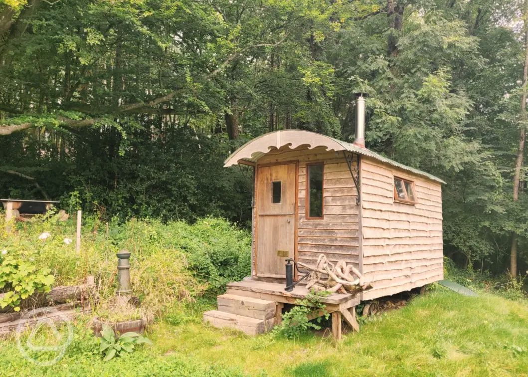 Shepherd's huts in the Cotswolds peaceful romantic holidays