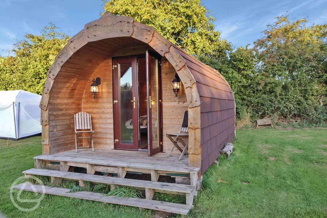 180+ glamping pods with hot tubs