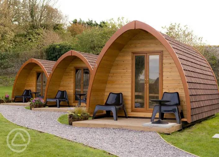 Glamping and camping pods in Brighton the top Brighton pods