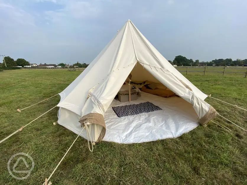Honey Pod Farm Bell Tents in Upton-Upon 