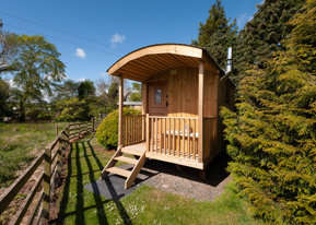 Lucker Mill Shepherd's Huts, Belford, Northumberland