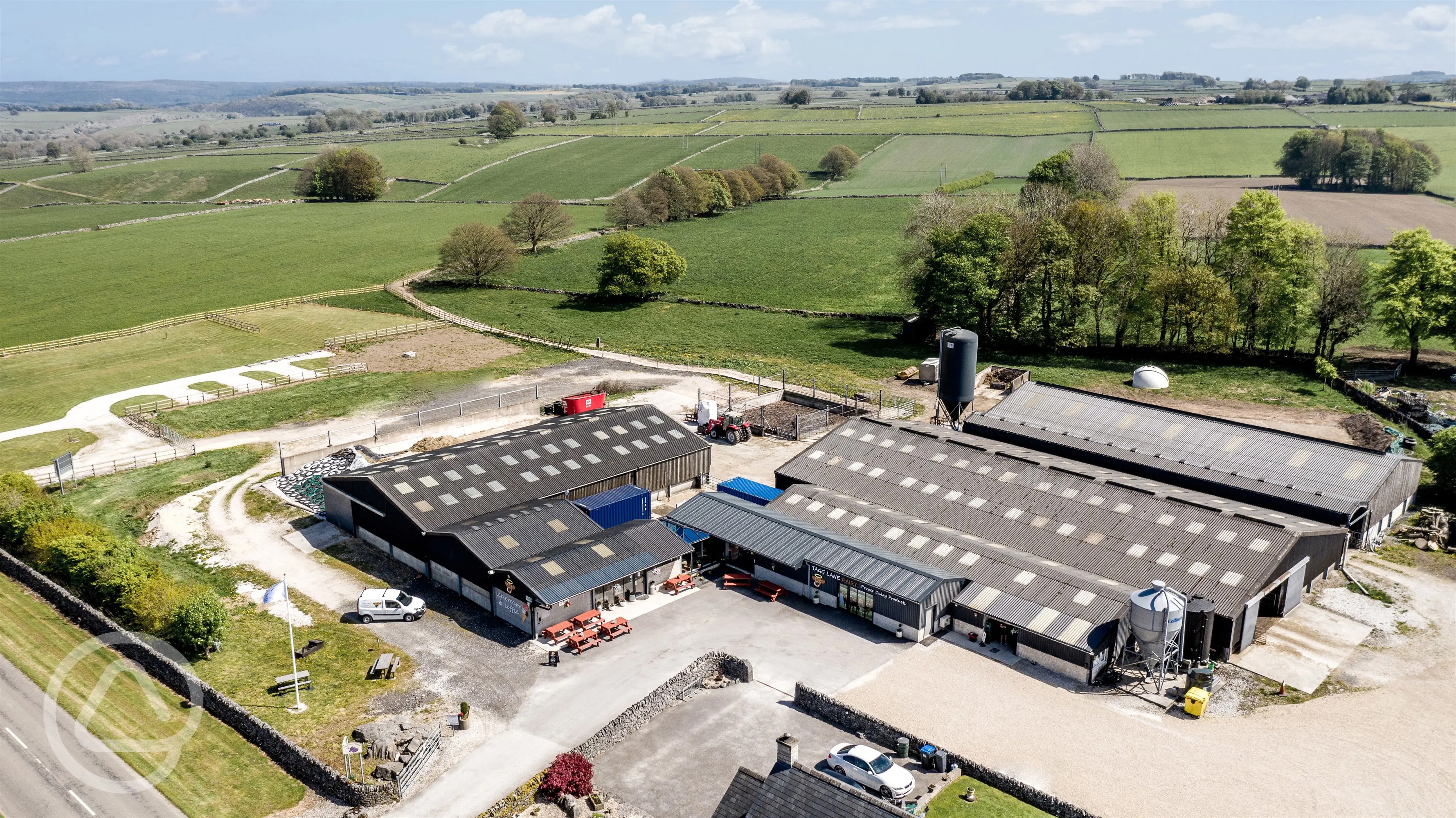Tagg Lane Caravan Site in Bakewell, Derbyshire