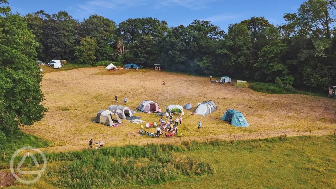 Sunset Tree Camping in Staplefield, West Sussex