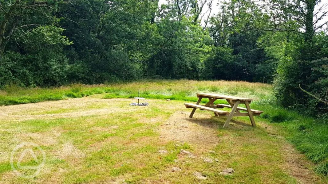 Bryn y Cadno Camping in Llandeilo, Carmarthenshire