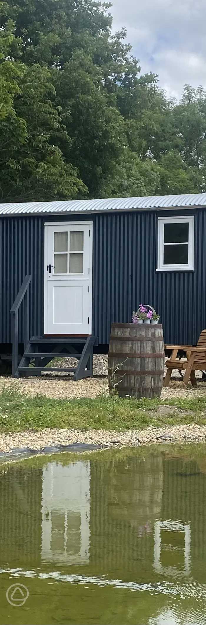 Suffolk Shepherds Huts in Stoke Ash, Suffolk