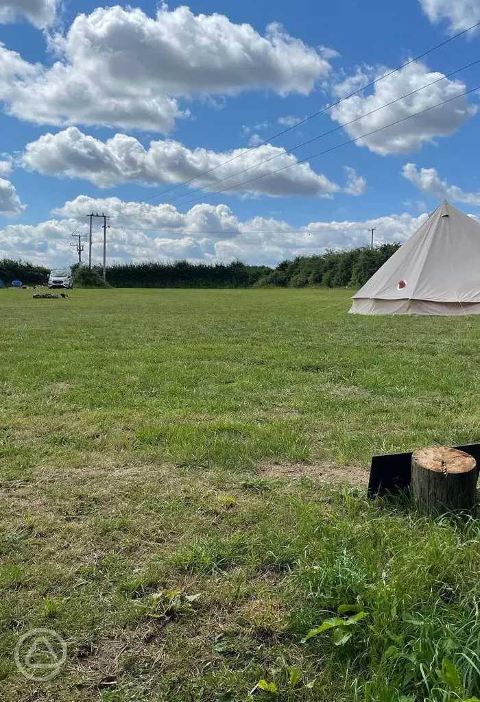 Potters Farm Campsite in Wighton, Norfolk