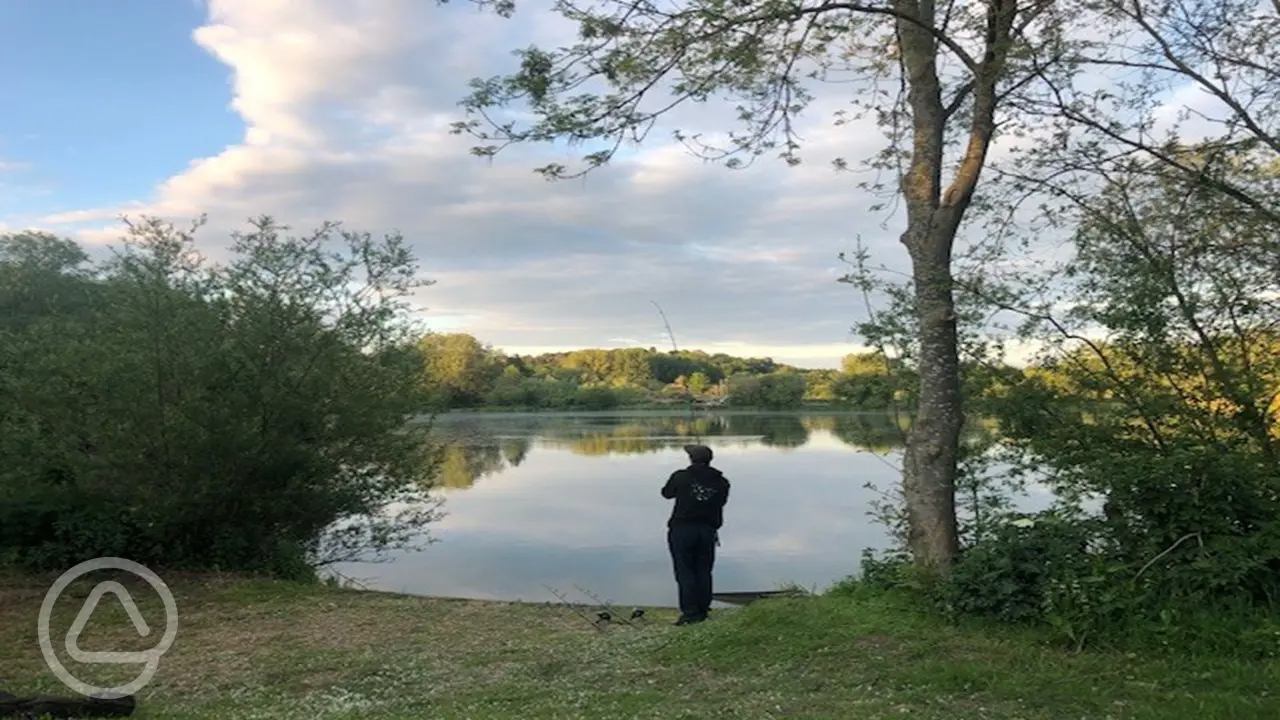 Manor Farm Lakes in Biggleswade, Bedfordshire