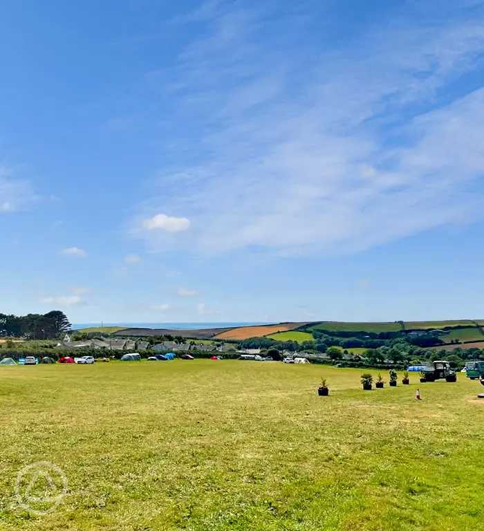 Treza Camping in Porthleven, Cornwall book online now