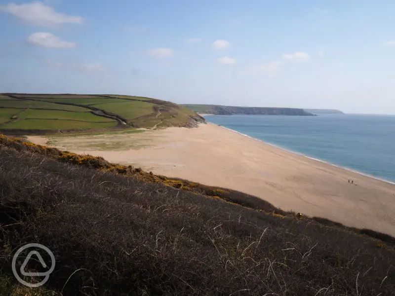 Treza Camping in Porthleven, Cornwall book online now