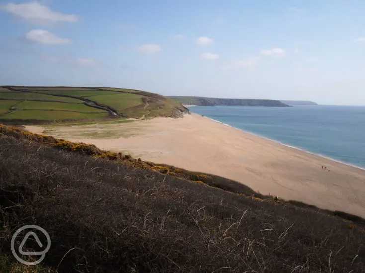 Treza Camping in Porthleven, Cornwall book online now