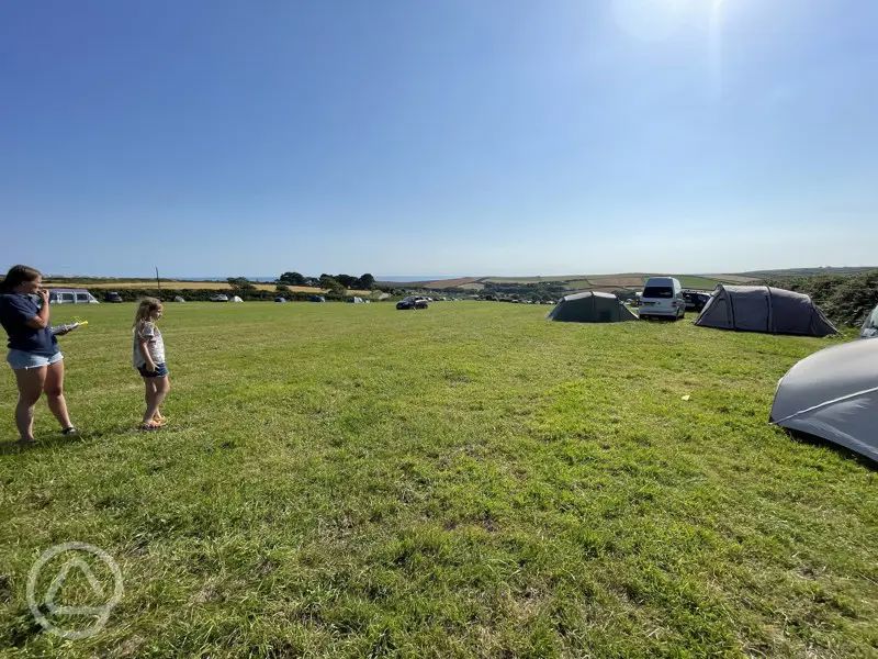 Treza Camping in Porthleven, Cornwall book online now