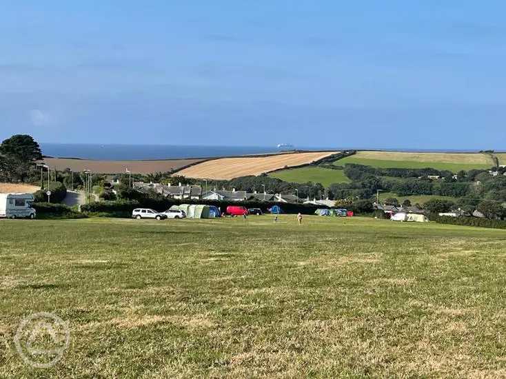 Treza Camping in Porthleven, Cornwall book online now