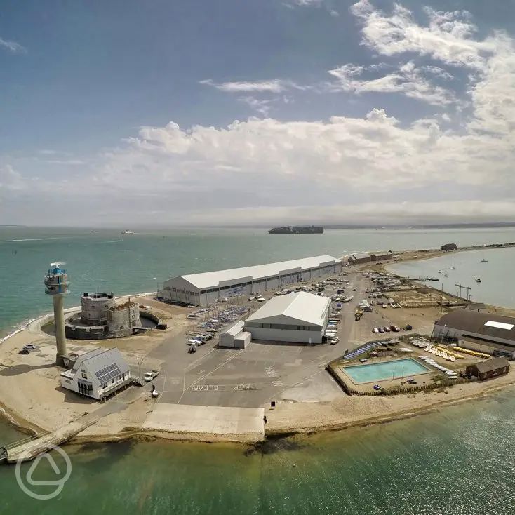 Calshot Activities Centre in Southampton, Hampshire