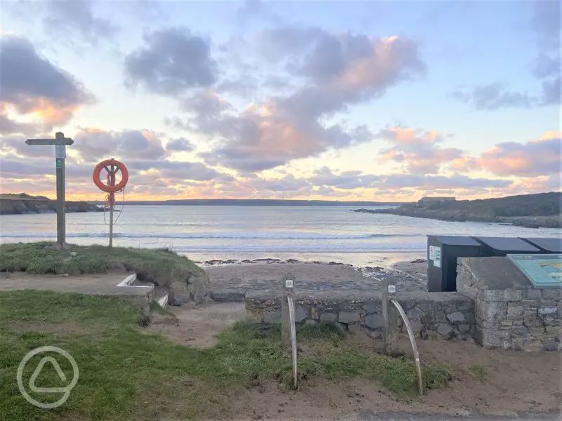 West Angle Bay Caravan Park in Pembroke, Pembrokeshire book online now