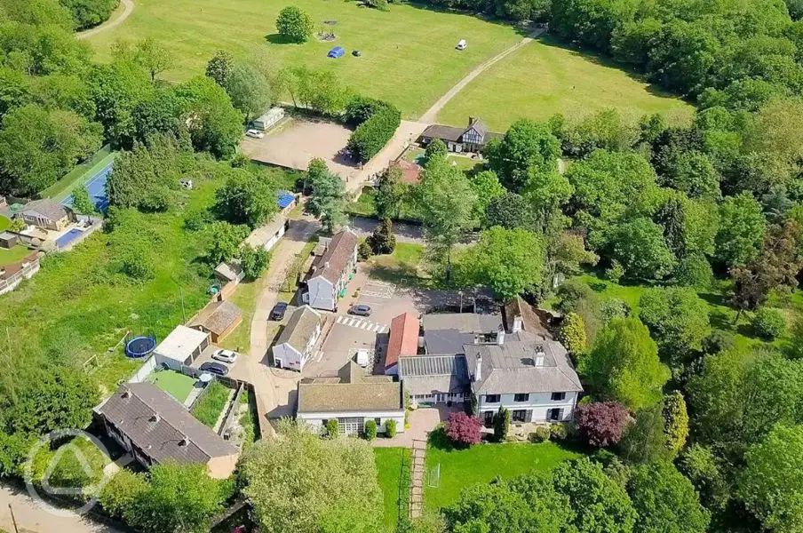 Debden House Campsite in Loughton, Essex