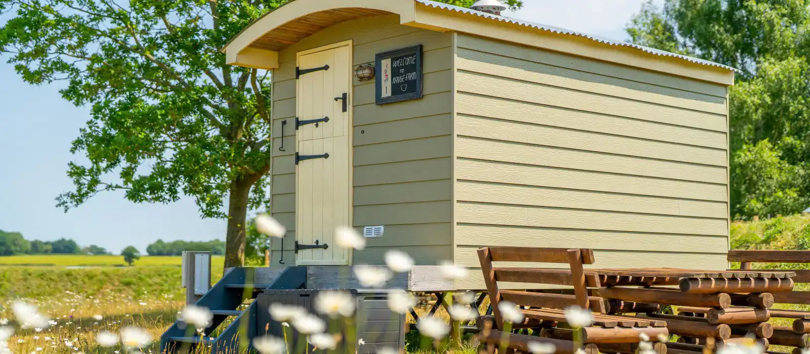 Shepherd hut holidays