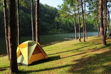 Tent campsites 