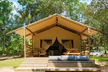 Safari tents  in Romsey