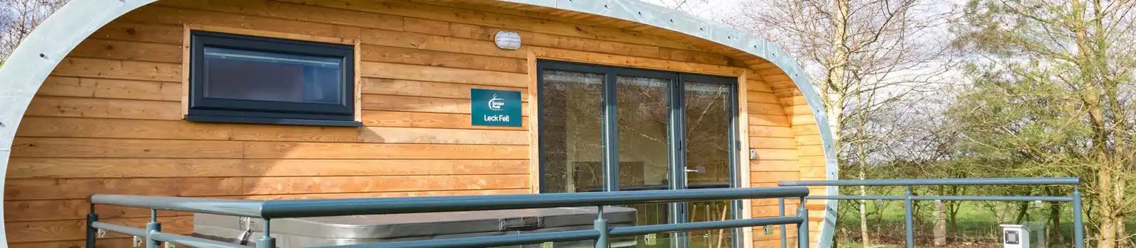 Glamping cabins