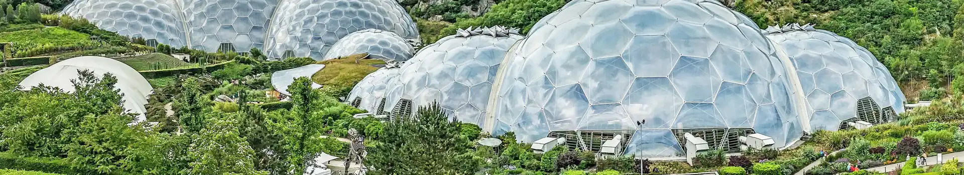 Campsites near the Eden Project