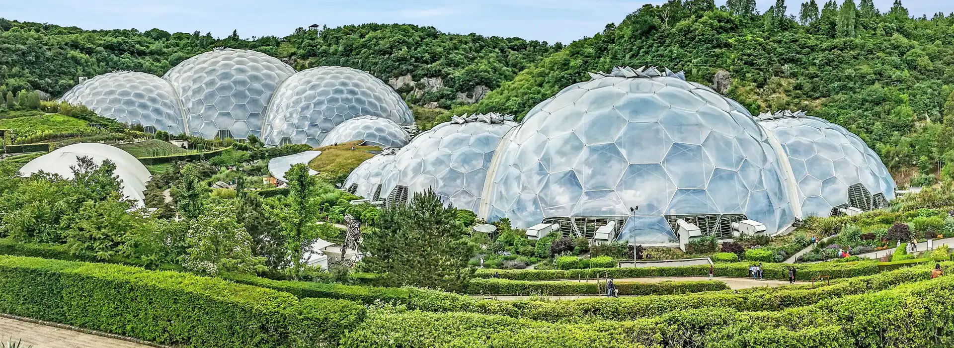 Campsites near the Eden Project