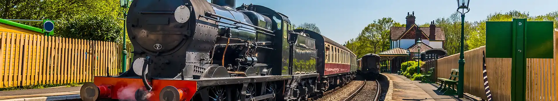 Campsites near the Bluebell Railway