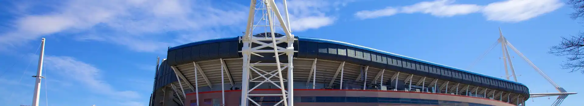 Campsites near the Millennium Stadium