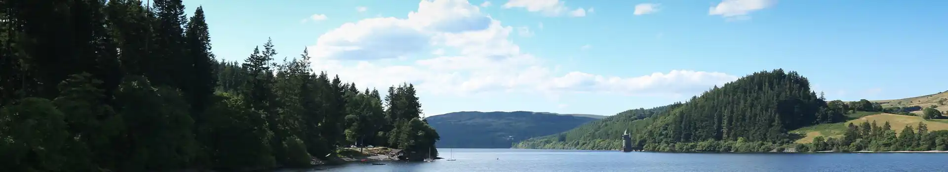 Campsites near Lake Vyrnwy