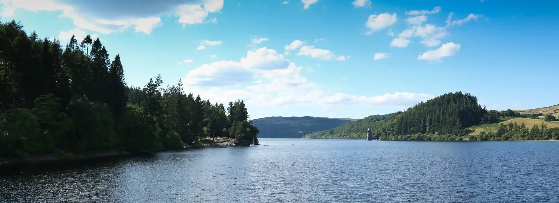 Campsites near Lake Vyrnwy