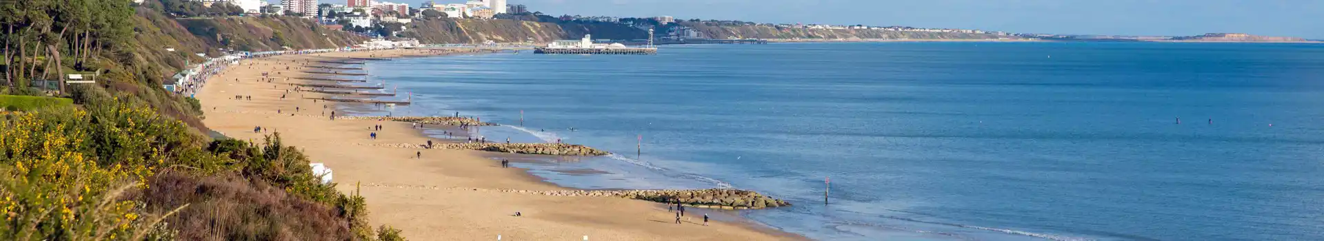 Campsites near Branksome Chine