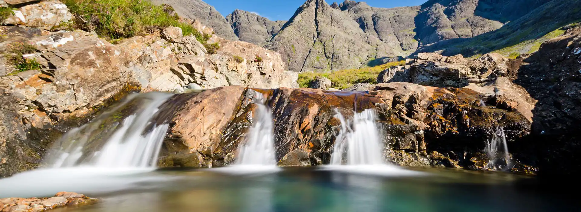 Campsites near the Fairy Pools