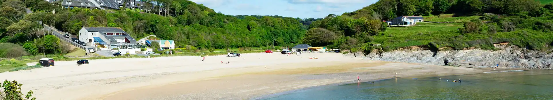 Campsites near Maenporth