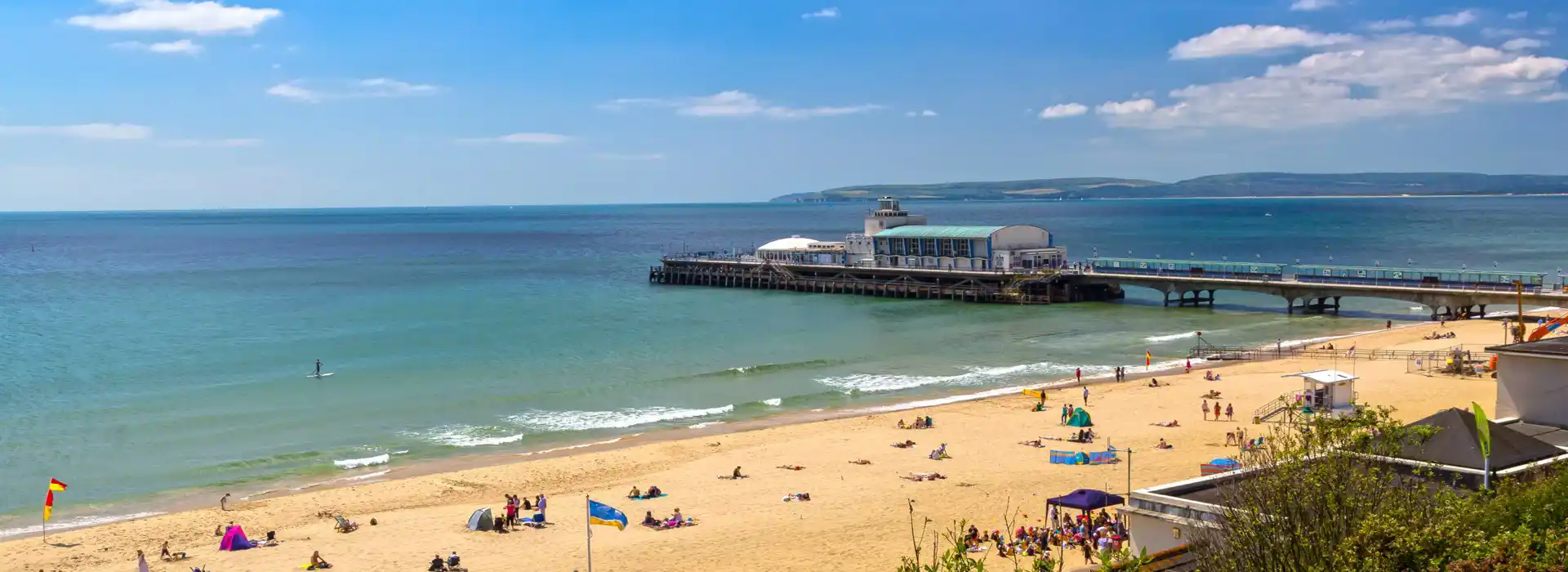 Campsites near Bournemouth beach