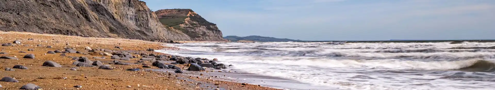 Campsites near Charmouth beach