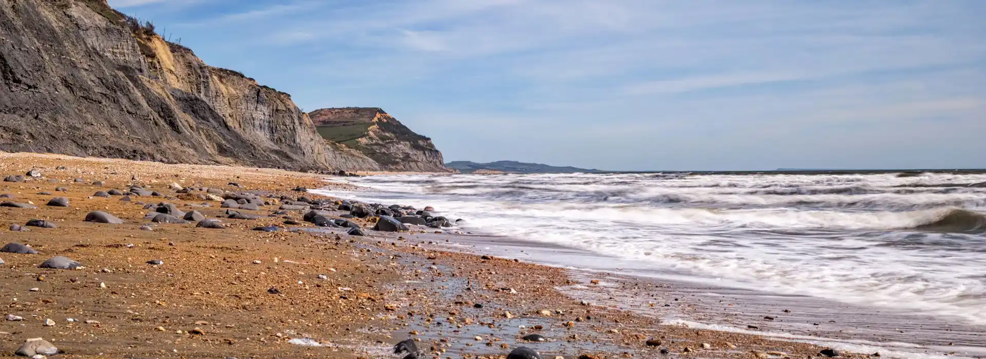 Campsites near Charmouth beach