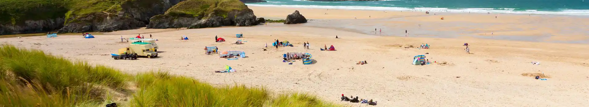 Holywell Bay campsites
