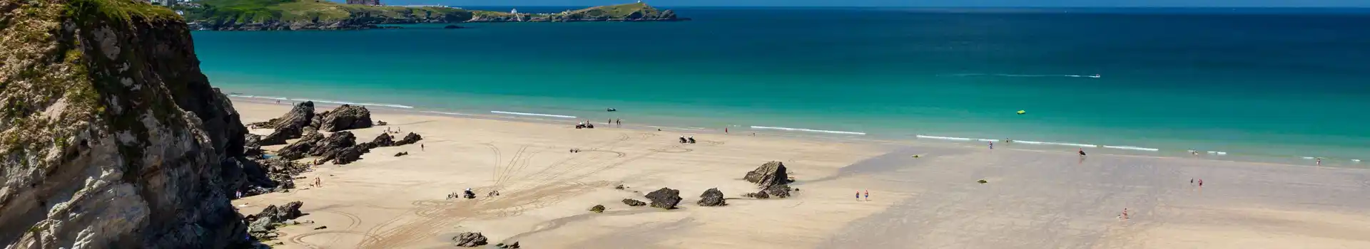 Campsites near Lusty Glaze Beach