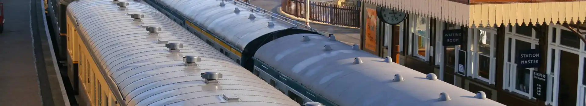 Campsites near the Nene Valley Railway