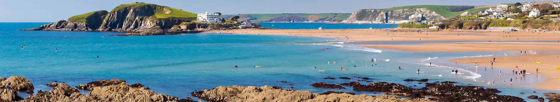 Campsites near Bantham Beach