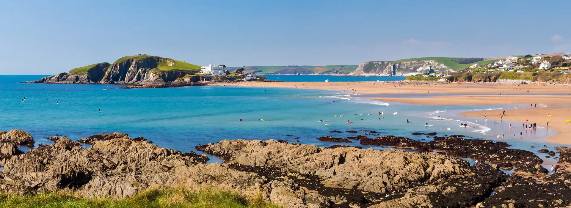 Campsites near Bantham Beach