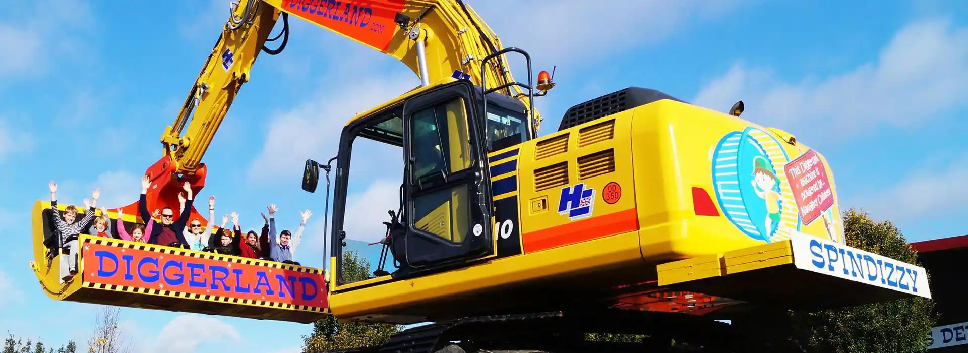 Diggerland theme park Kent