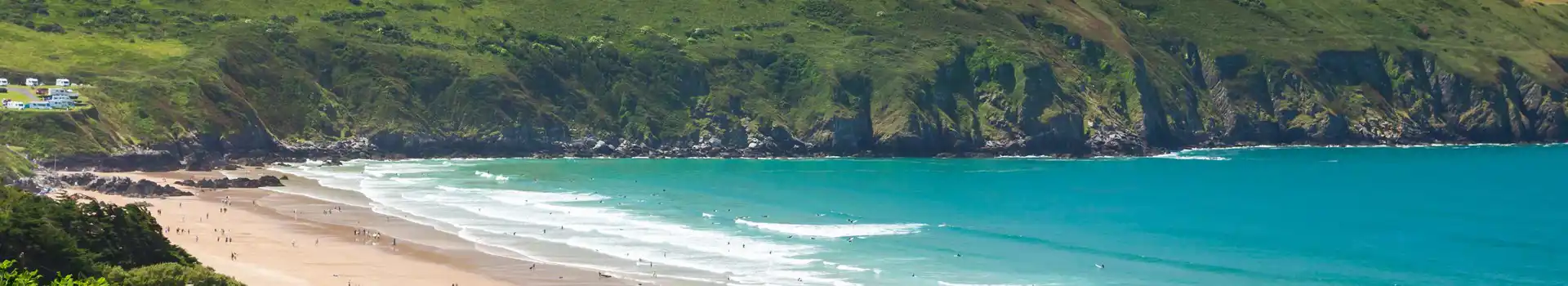 Campsites near Putsborough beach