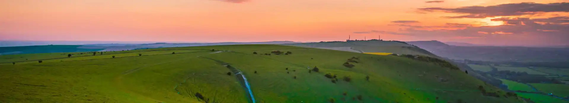 Campsites near Devil's Dyke