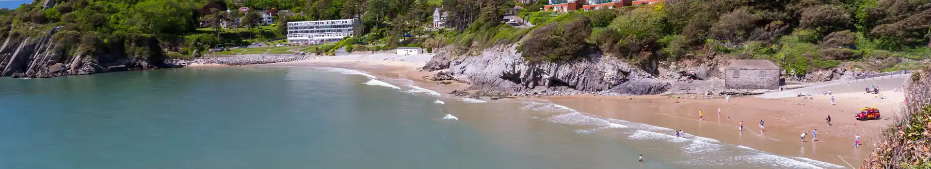 Campsites near Caswell Bay
