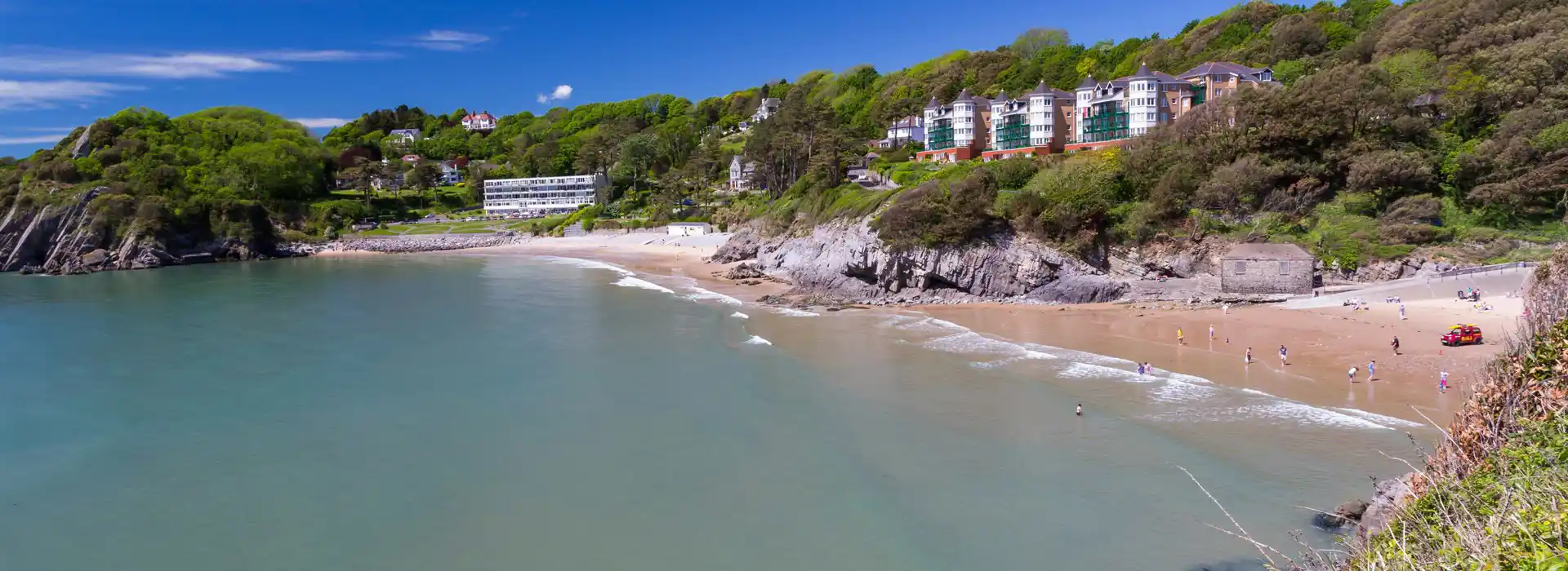 Campsites near Caswell Bay