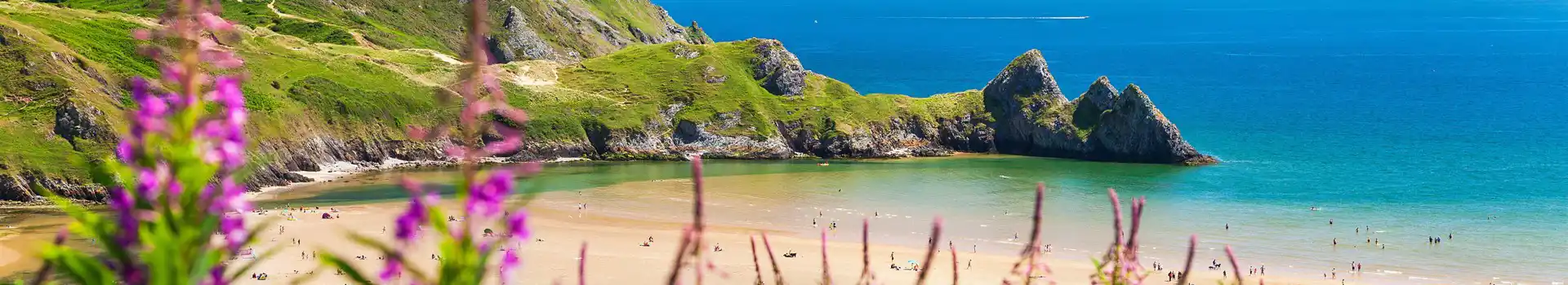Three Cliffs Bay