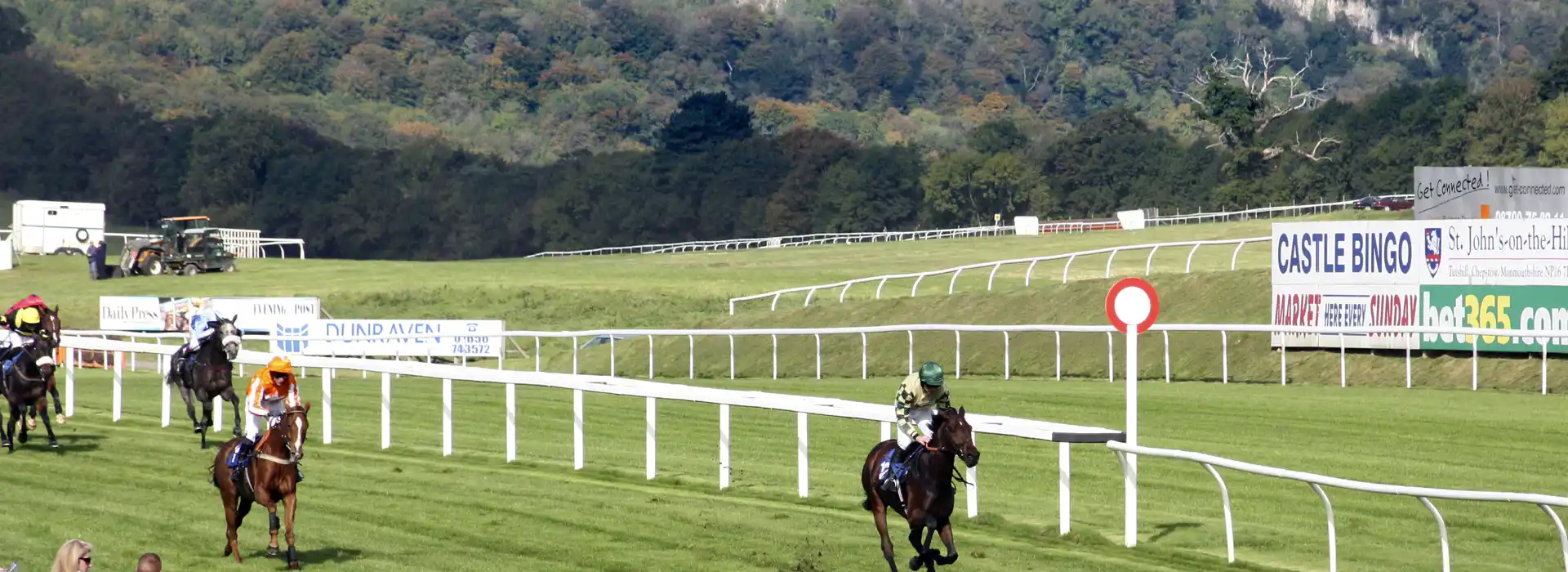 Chepstow racecourse camping