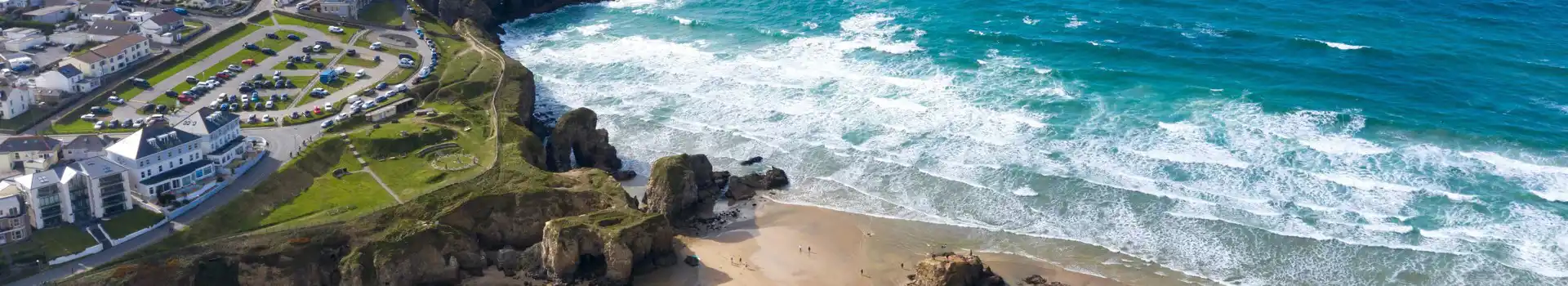 Perranporth Beach campsites