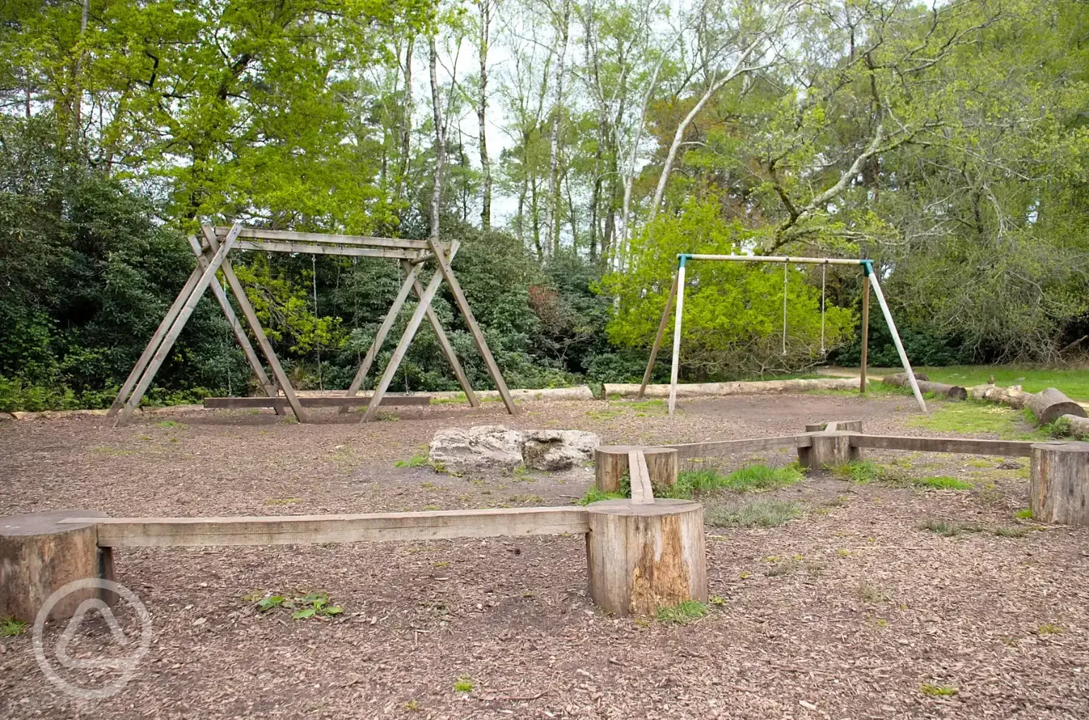 Play area at Avon Tyrrell